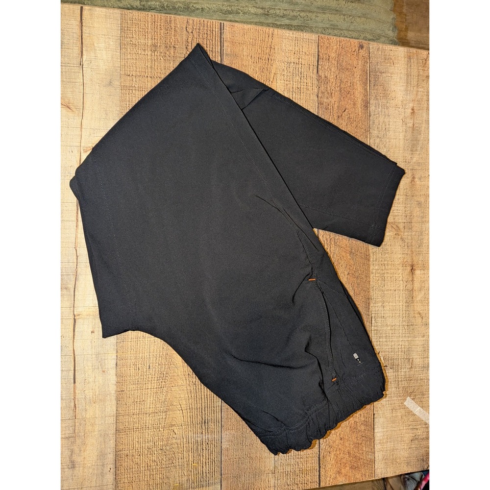 Eddie Bauer Joggers Men XL Black Very Good Activewear Hiking Performance Stretch